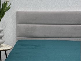 Простынь на резинке 200x200 Ecotton Полисатин Dark Green