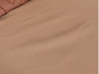 Простирадло на резинці 140x200 Ecotton Полісатин Помаранчевий