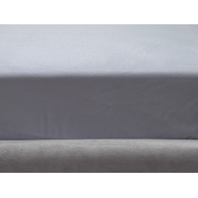 Простынь на резинке 90x200 Ecotton Полисатин Светло серый