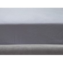 Простынь на резинке 90x200 Ecotton Полисатин Светло серый