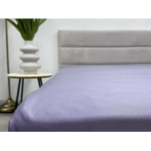 Простынь на резинке 160x200 Ecotton Полисатин Темно фиолетовый