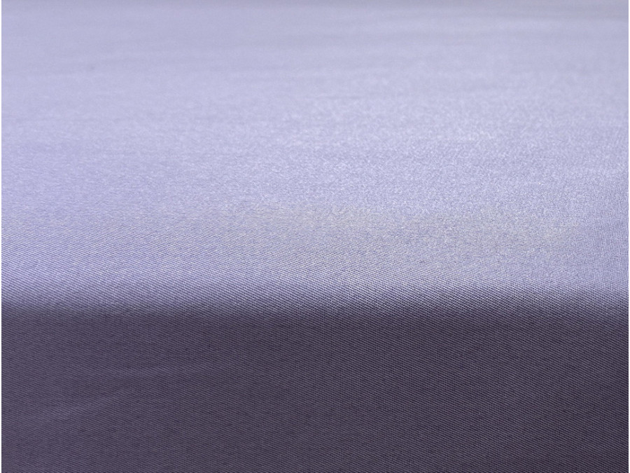 Простынь на резинке 160x200 Ecotton Полисатин Темно фиолетовый