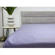 Простынь на резинке 160x200 Ecotton Полисатин Темно фиолетовый