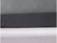 Простынь на резинке 160x200 Ecotton Полисатин Темно серый