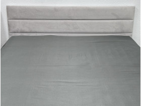 Простирадло на резинці 180x200 Ecotton Полісатин Темно сірий