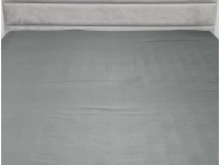 Простынь на резинке 160x200 Ecotton Полисатин Темно серый
