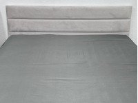 Простирадло на резинці 180x200 Ecotton Полісатин Темно сірий