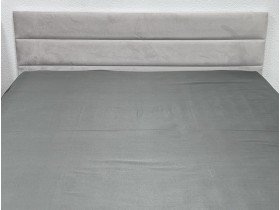 Простынь на резинке 180x200 Ecotton Полисатин Темно серый