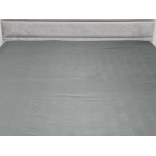 Простирадло на резинці 160x200 Ecotton Полісатин Темно сірий