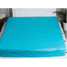 Простынь на резинке 140x200 Ecotton Rainforce Blue atol 00-0358