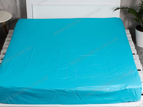 Простынь на резинке 180x200 Ecotton Rainforce Blue atol 00-0358