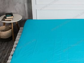 Простирадло на резинці 180x200 Ecotton Rainforce Blue atol 00-0358
