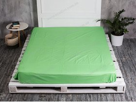 Простынь на резинке 180x200 Ecotton Rainforce Summer Green 00-0361