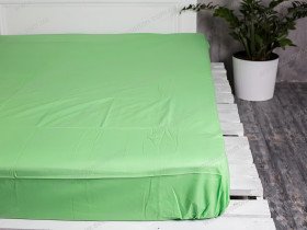 Простынь на резинке 180x200 Ecotton Rainforce Summer Green 00-0361