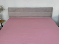 Простынь на резинке 160x200 Ecotton Сатин Brindal Rose 15-1611