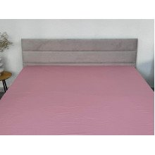 Простынь на резинке 160x200 Ecotton Сатин Brindal Rose 15-1611