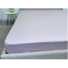 Простынь на резинке 200x200 Ecotton Сатин Iris 14-3805