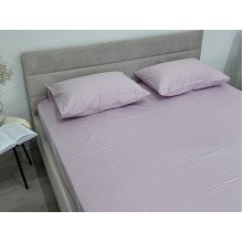 Простынь на резинке 200x200 Ecotton Сатин Iris 14-3805
