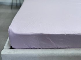 Простынь на резинке 160x200 Ecotton Сатин Iris 14-3805