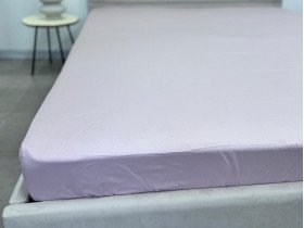 Простынь на резинке 160x200 Ecotton Сатин Iris 14-3805