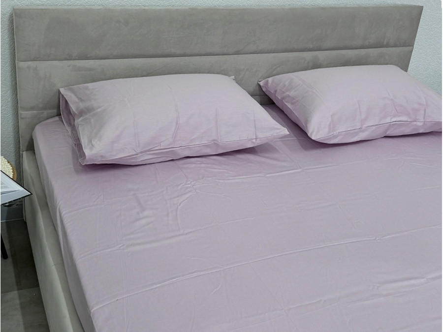 Простынь на резинке 160x200 Ecotton Сатин Iris 14-3805