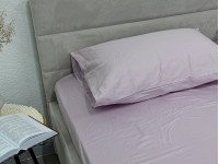 Простынь на резинке 180x200 Ecotton Сатин Iris 14-3805