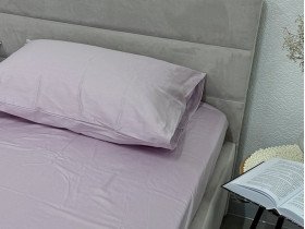 Простынь на резинке 120x200 Ecotton Сатин Iris 14-3805