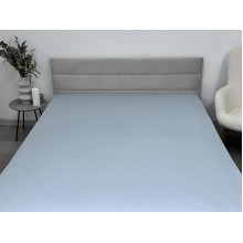 Простынь на резинке 120x200 Ecotton Сатин Pearl Blue 14-4206