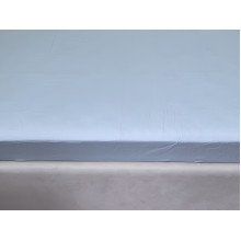Простынь на резинке 120x200 Ecotton Сатин Pearl Blue 14-4206