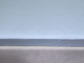 Простынь на резинке 160x200 Ecotton Сатин Pearl Blue 14-4206