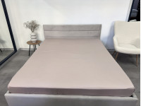 Простынь на резинке 200x200 Ecotton Сатин Shifting Sand 14-1210