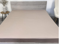 Простынь на резинке 120x200 Ecotton Сатин Shifting Sand 14-1210