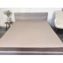 Простирадло на резинці 160x200 Ecotton Сатин Shifting Sand 14-1210
