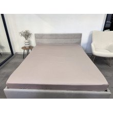 Простынь на резинке 200x200 Ecotton Сатин Shifting Sand 14-1210