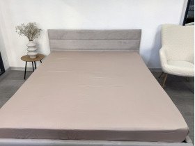 Простынь на резинке 160x200 Ecotton Сатин Shifting Sand 14-1210