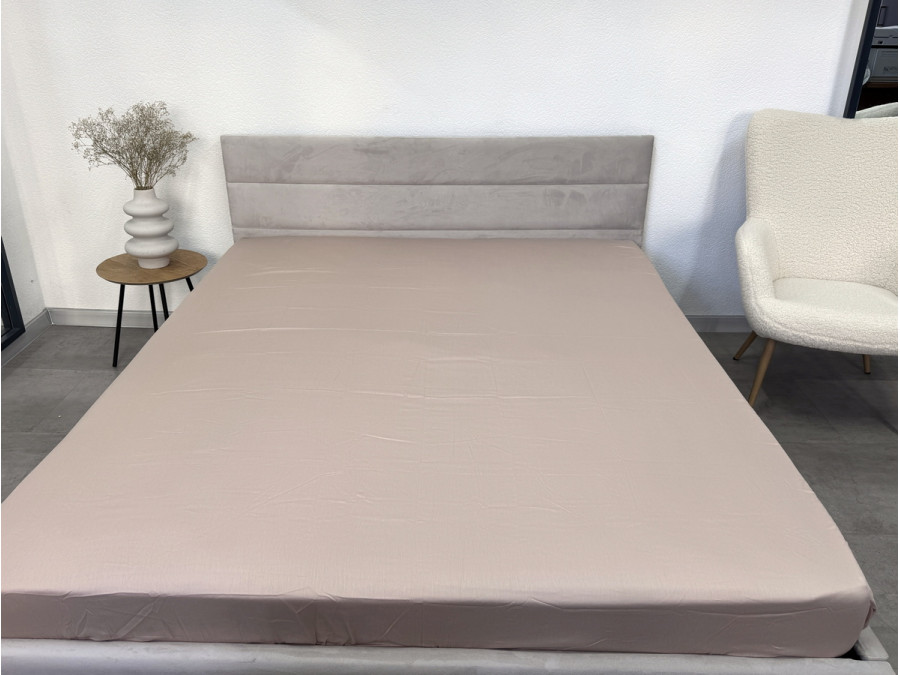 Простынь на резинке 140x200 Ecotton Сатин Shifting Sand 14-1210
