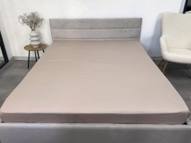 Простирадло на резинці 140x200 Ecotton Сатин Shifting Sand 14-1210
