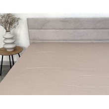 Простынь на резинке 90x200 Ecotton Сатин Shifting Sand 14-1210