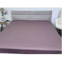 Простынь на резинке 160x200x30 Ecotton Сатин Stucco 16-1412