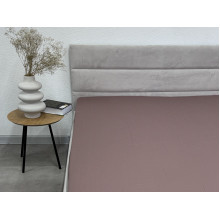 Простынь на резинке 180x200 Ecotton Сатин Stucco 16-1412