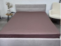 Простынь на резинке 140x200 Ecotton Сатин Stucco 16-1412
