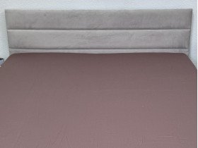Простынь на резинке 90x200 Ecotton Сатин Stucco 16-1412