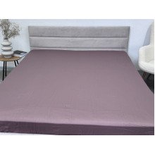 Простынь на резинке 200x200 Ecotton Сатин Stucco 16-1412