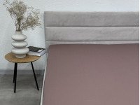 Простынь на резинке 180x200 Ecotton Сатин Stucco 16-1412