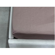 Простынь на резинке 120x200 Ecotton Сатин Stucco 16-1412