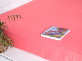 Простирадло на резинці 200x200 Ecotton Rainforce Sweet Coral 00-0359