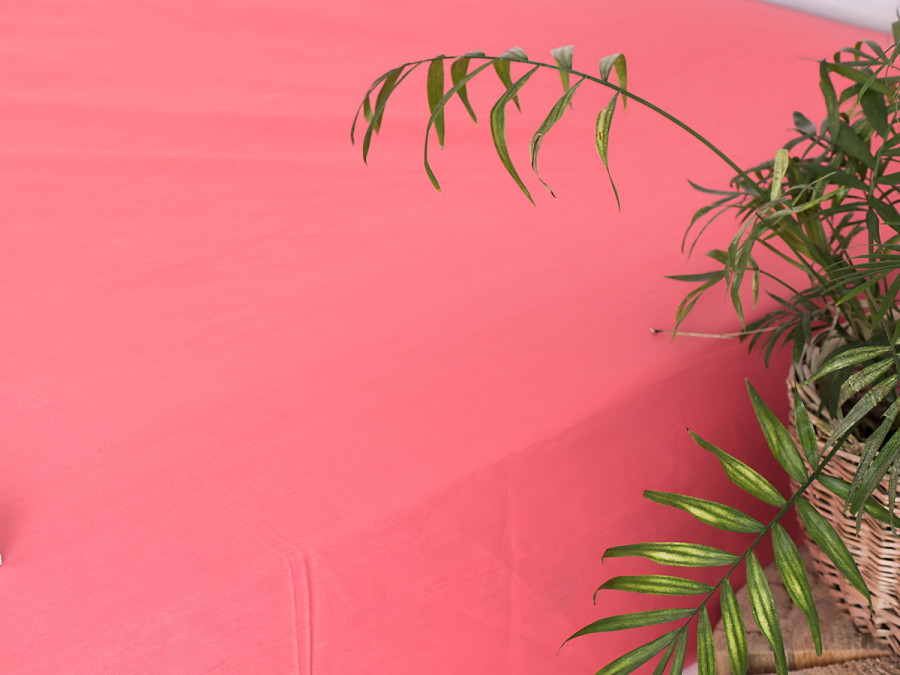 Простирадло на резинці 200x200 Ecotton Rainforce Sweet Coral 00-0359
