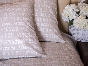 Простынь двуспальная Ecotton Бязь Бежевый 40-0915