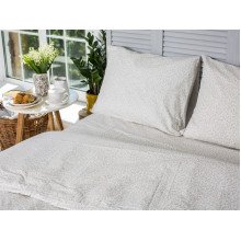Простынь полуторная Ecotton Бязь Белый 40-0968