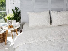 Простынь полуторная Ecotton Бязь Белый 40-0968